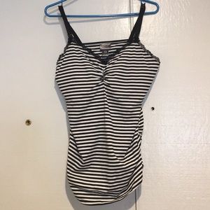 Nursing tank top